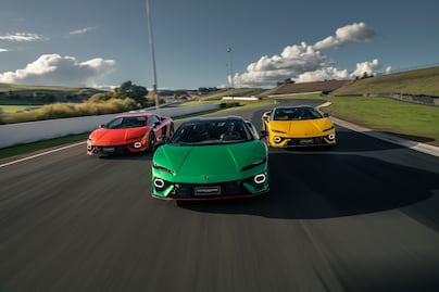 Lamborghini Temerario: contacto en pista