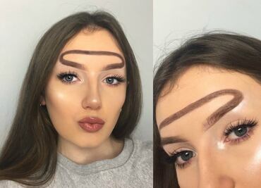 Cejas con aureola, la nueva y horrorosa tendencia de Instagram