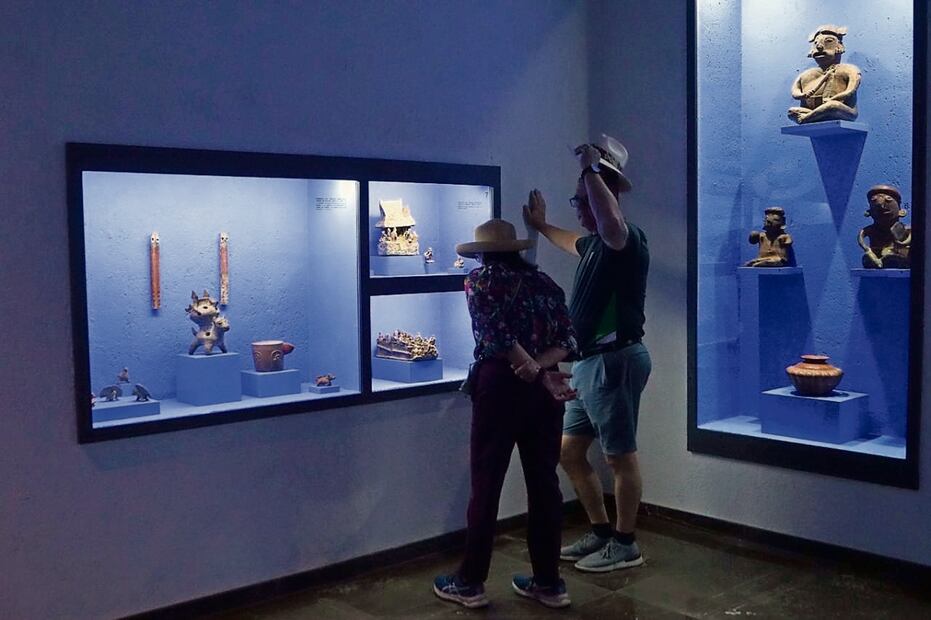 En el recinto, el público puede apreciar el acervo de más de mil piezas provenientes de distintas culturas prehispánicas del país, que fueron coleccionadas y seleccionadas por el artista y su esposa, Olga. Foto: Edwin Hernández / EL UNIVERSAL