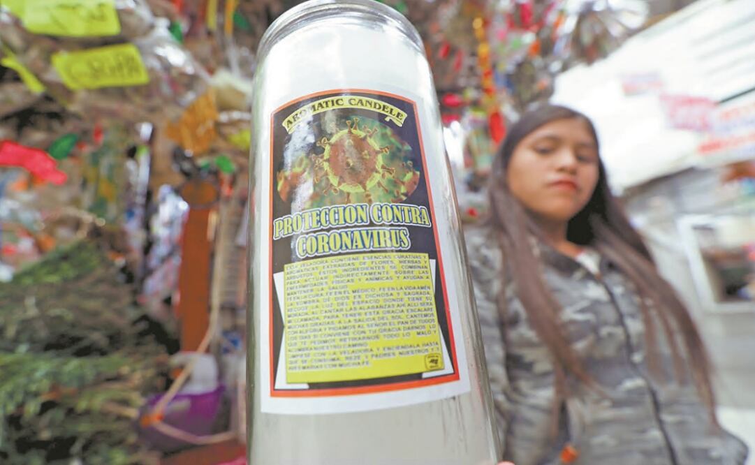 In Toluca, the sale of candles against COVID-19 Has increased in recent weeks - Photo: Jorge Alvarado/EL UNIVERSAL