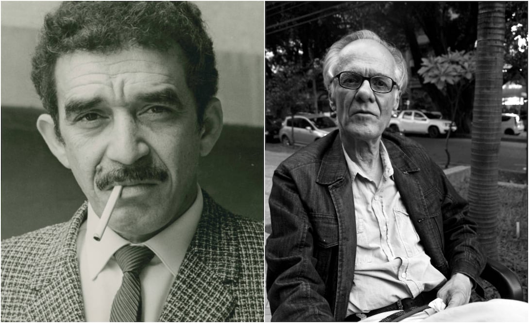 Gabriel García Márquez y Fernando Vallejo, escritores colombianos.
Fotos: Harry Ransom Center, cortesía & Sonia Sierra / EL UNIVERSAL