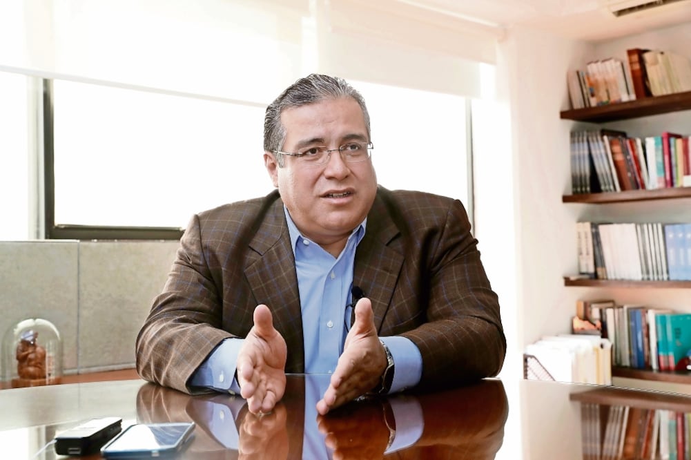 Edgar Corzo Sosa, quinto visitador general de la CNDH. (LUIS CORTÉS. EL UNIVERSAL)