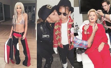 Famosos disfrazados de famosos