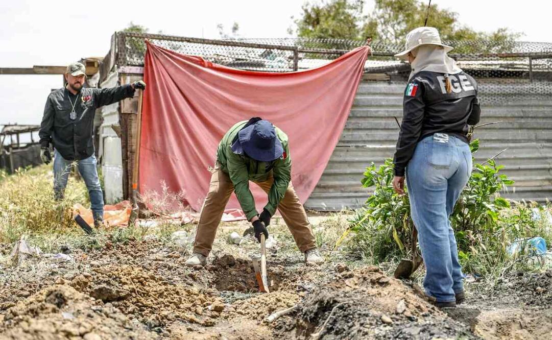 Identifican sitio relevante en búsqueda de personas desaparecidas en Baja California (18/05/2025). Foto: Especial