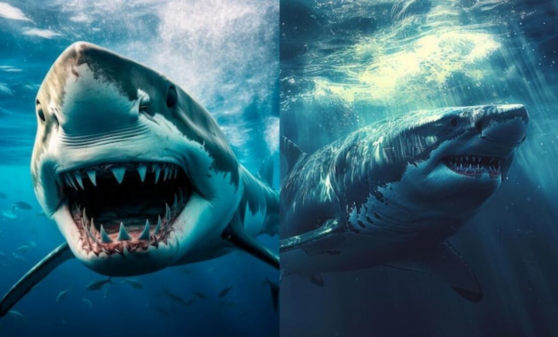 Los tiburones enfrentan numerosas amenazas que pueden acortar su vida. Fuente: Freepik.