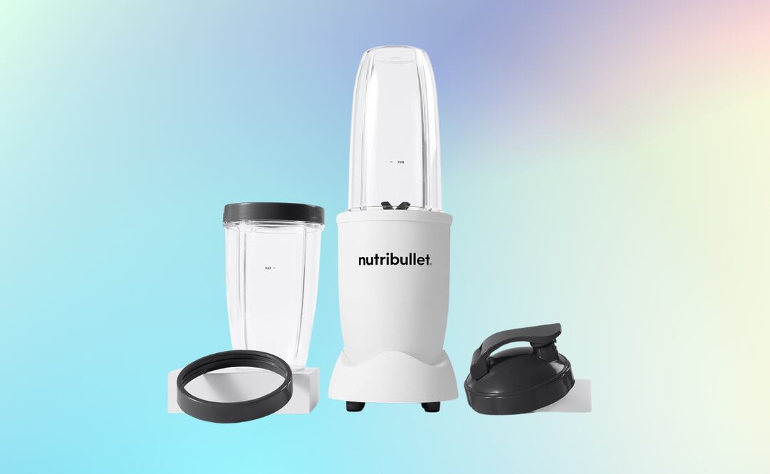 Aprovecha el 40% de descuento en la Nutribullet Pro de 900W antes de que termine FOTO: AMAZON