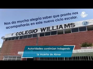 SEP suspende actividades extracurriculares en planteles del Colegio Williams tras muerte de Abner
