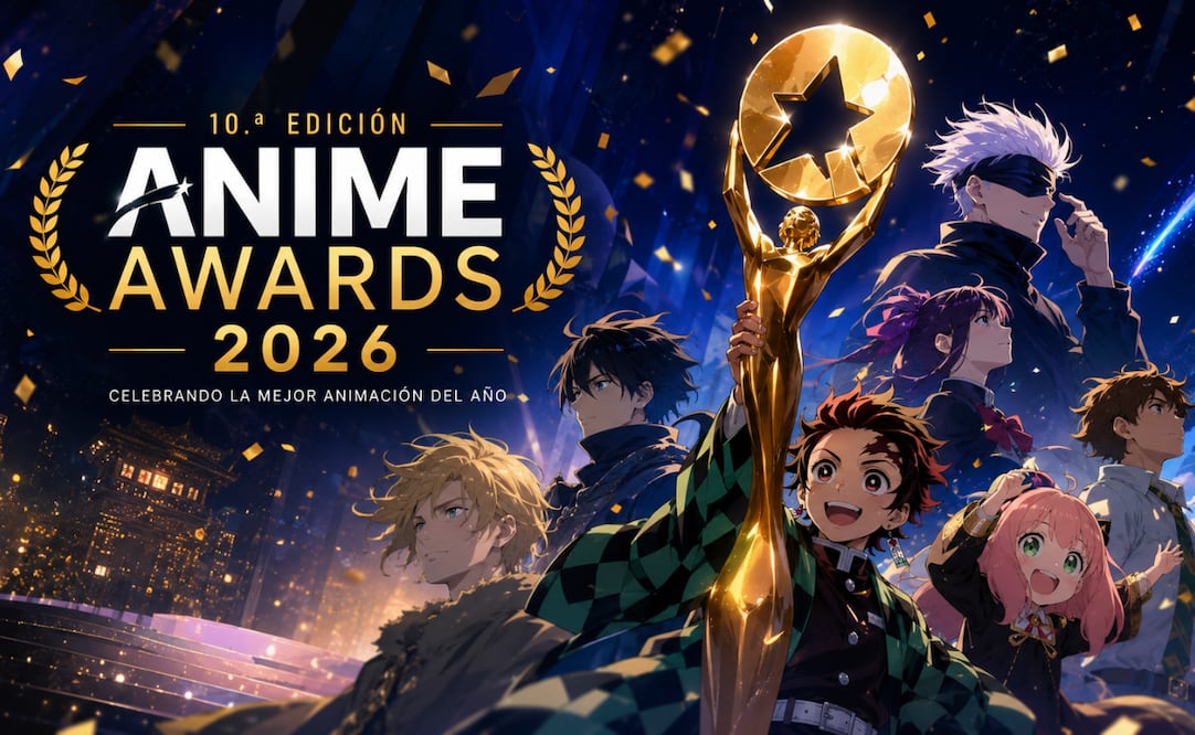 Esta es la lista de ganadores de la décima edición de los Anime Awards 2026. Foto: Especial
