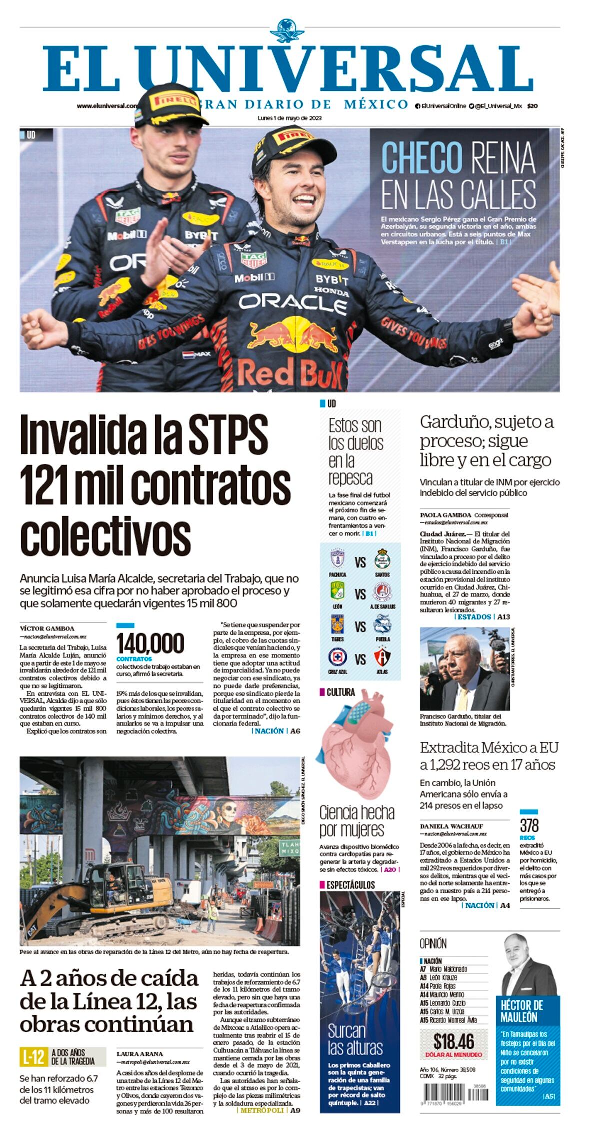 Portada impresa