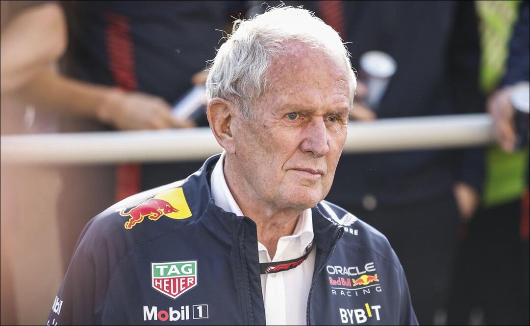 Helmut Marko recibió una advertencia por parte de la FIA luego de sus palabras discriminatorias contra Checo Pérez / FOTO: @RacingTeamMx