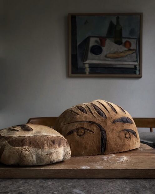 Conoce el pan que plasma obras de arte en su elaboración