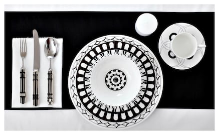 Vajillas con encanto de diseñador