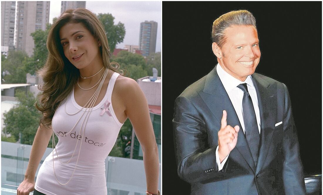 Paty Manterola y Luis Miguel. Fotos: Archivo