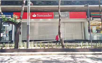 Al mediodía, bancos operan con más de la mitad de sus sucursales cerradas