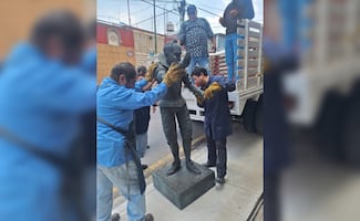 Restauran estatua de Juan Ruiz de Alarcón en la alcaldía Cuauhtémoc; prevén colocarla en octubre