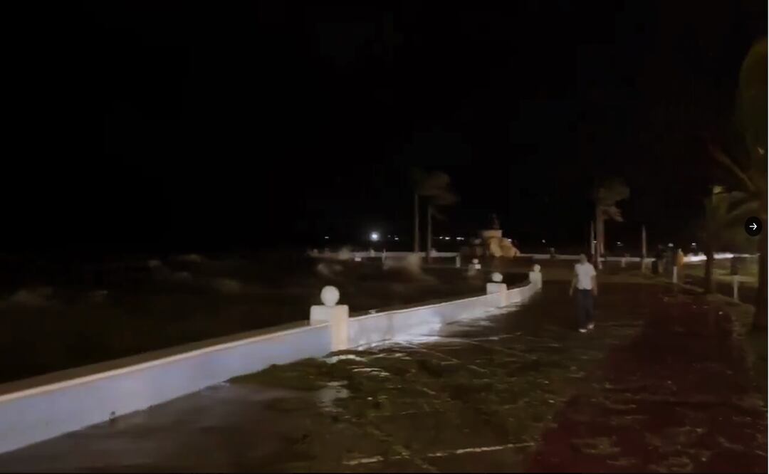 Huracán Milton se degrada a categoría 4: Autoridades de Yucatán reportan daños menores en localidades afectadas. Foto: Captura de pantalla