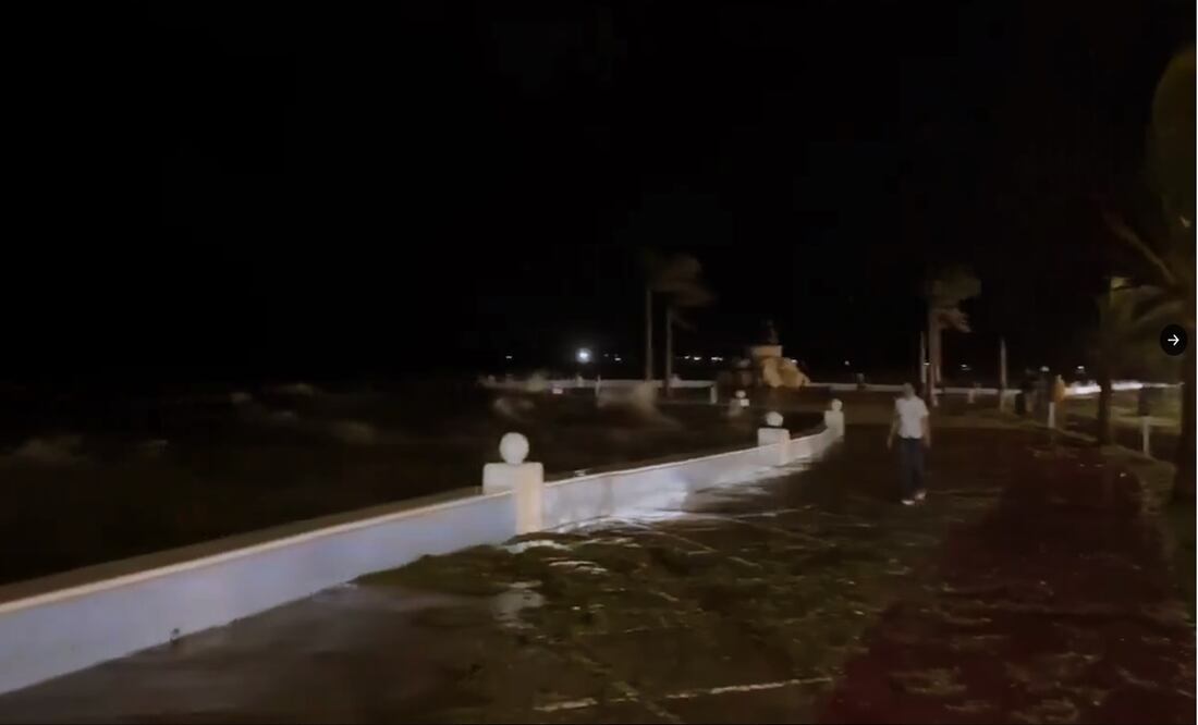 Huracán Milton se degrada a categoría 4: Autoridades de Yucatán reportan daños menores en localidades afectadas. Foto: Captura de pantalla