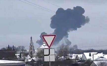 Avión ruso con 65 prisioneros ucranianos se estrella en región fronteriza de Belgorod, no hay sobrevivientes