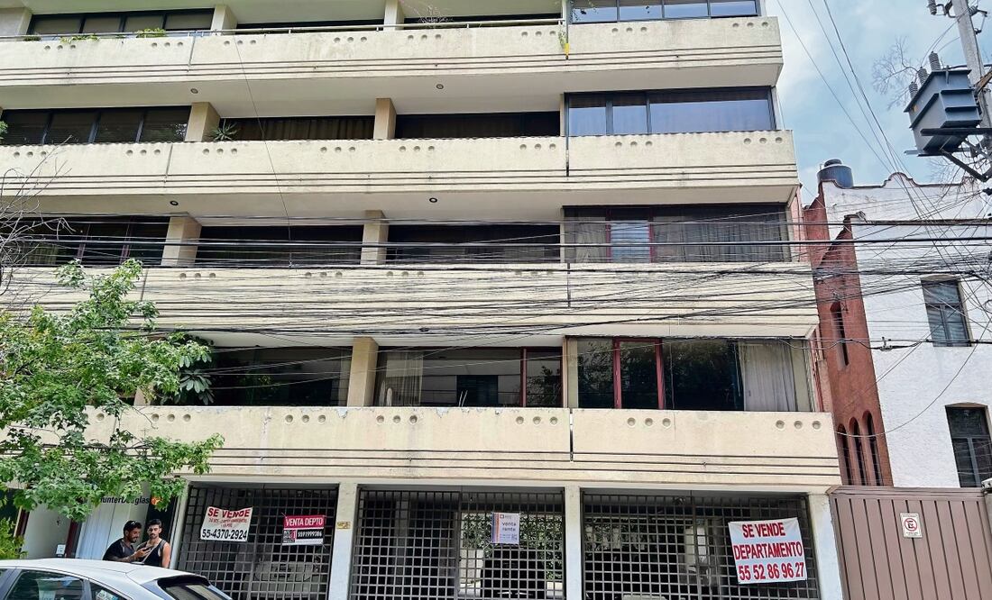 Extranjeros abandonan la construcción de viviendas en la CDMX. Foto: Berenice Fregoso / EL UNIVERSAL