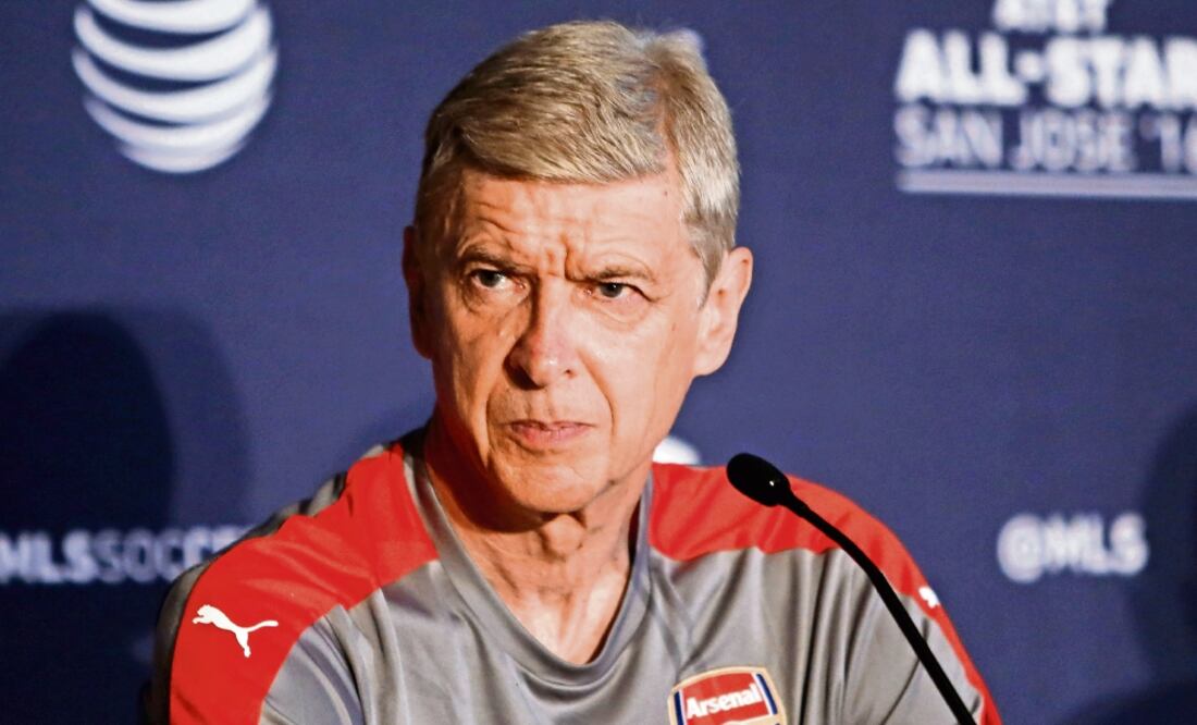 El timonel de los “Gunners”, Arsene Wenger, se le hace que Chivas será un buen sinodal de pretemporada )JERRY LAI. USA TODAY SPORTS)