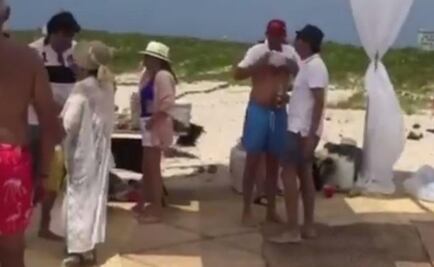 Responsables de fiesta en isla protegida podrían pagar multa de hasta 4 mdp