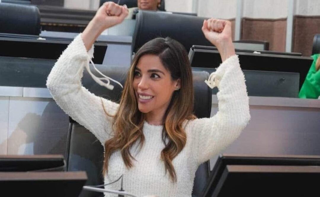 La diputada federal de Partido del Trabajo, Diana Karina Barreras acepta disculpa pública por presunta violencia política de género. Foto: Captura de pantalla