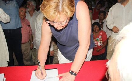 ​Se registra Gina Trujillo como precandidata única del PRI a Tabasco