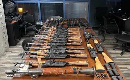 CBP decomisa armas y lanzacohetes rumbo a México; incautación expone poder de fuego de cárteles