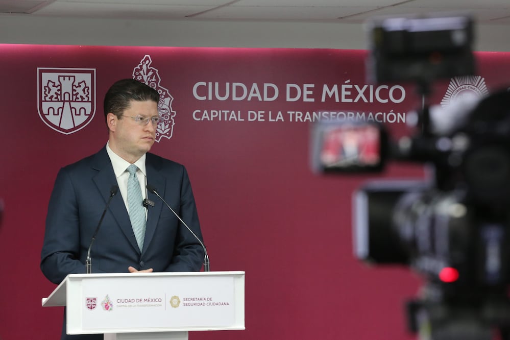 Pablo Vázquez, secretario de Seguridad Ciudadana en CDMX