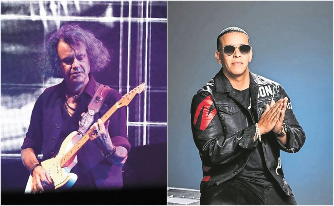 Soda Stereo y Daddy Yankee. Foto: Archivo 