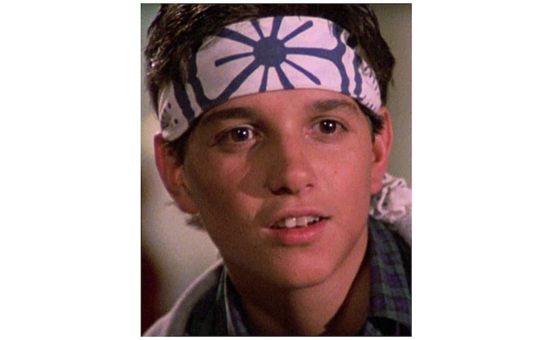 El actor Ralph Maccio Como Daniel LaRusso en "Karate Kid". Foto: Especial