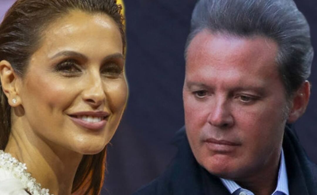 Paloma Cuevas y Luis Miguel. Foto: Twitter @ShowmundialShow