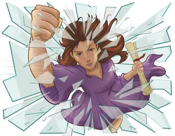 Mujeres rompiendo el techo de cristal