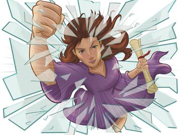 Mujeres rompiendo el techo de cristal