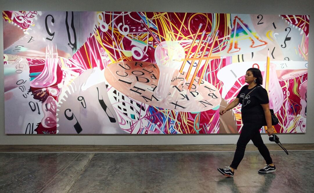 Considerada la muestra de arte contemporáneo más importante del continente americano, la feria Art Basel abrió sus puertas en Miami Beach. Foto: EFE/Rhona Wise