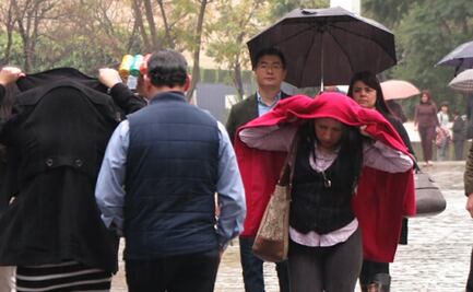 Prevén lluvias, descargas y granizo en el Valle de México