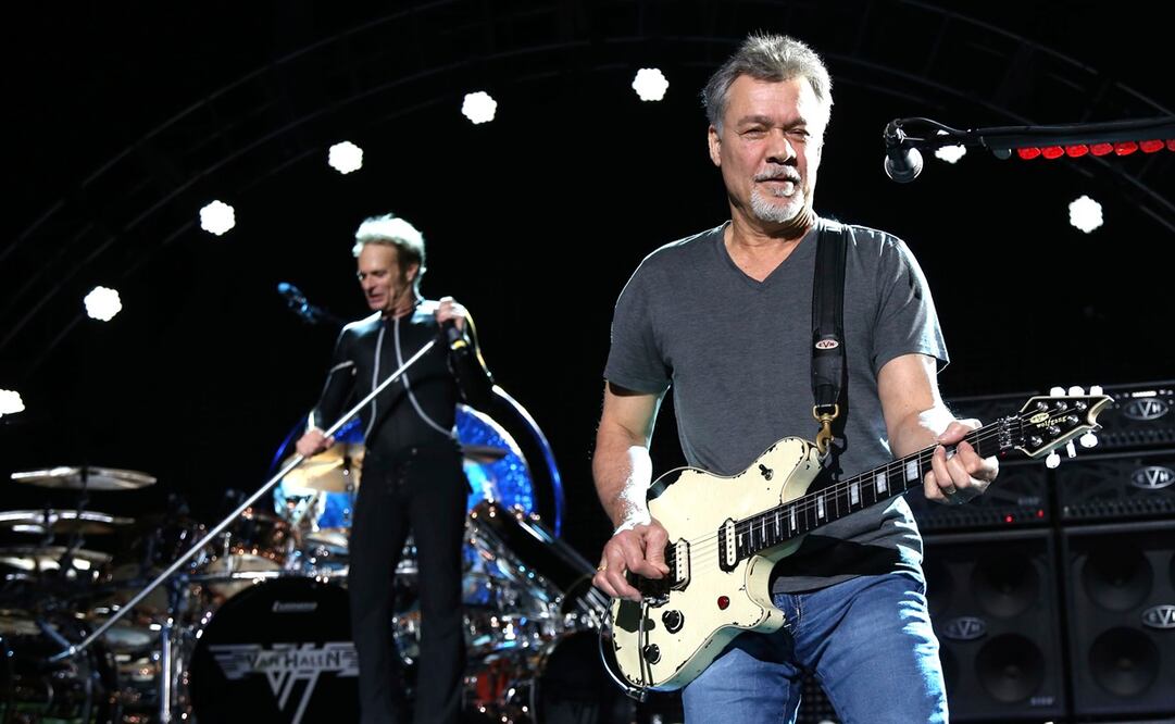 Eddie Van Halen y David Lee Roth. Foto: AP
