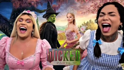Ariana Grande y Cynthia Erivo recrean el meme de “Las Perdidas” por Halloween de Wicked y reacciones causan furor