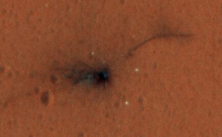 La ESA muestra en color el lugar donde chocó en Marte el módulo Schiaparelli
