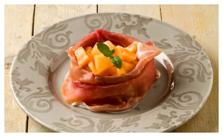 #Receta Botana de melón