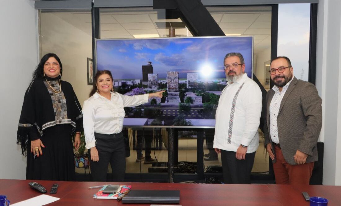 Clara Brugada, busca la recuperación del patrimonio cultural del Centro SCOP y el Parque del Muralismo Mexicano. Foto: Especiales