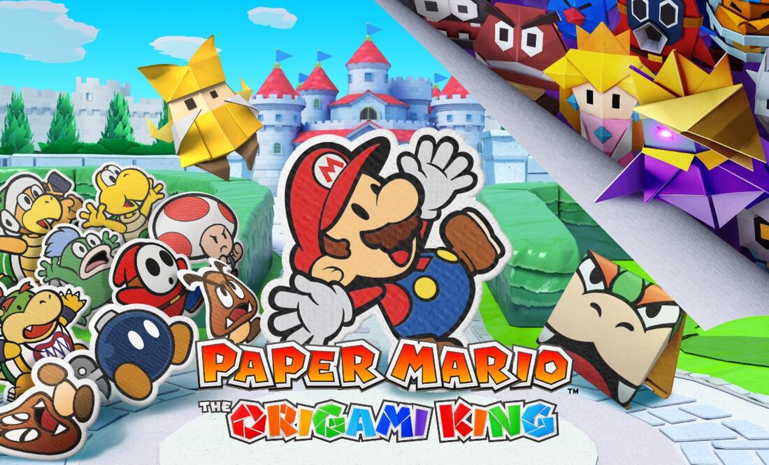 El villano en esta ocasión será Olly, el Rey Origami que da título a este juego, así como su ejército de invasores de papel