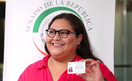 Citlalli Hernández presenta a su suplente en el Senado para cuando pida licencia y se vaya al gobierno de Sheinbaum