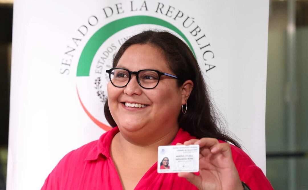 Citlalli Hernández en su registro como senadora de la LXVI Legislatura. Foto: X @CitlaHM
