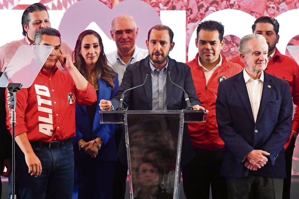 Los resultados electorales anticipan la salida de Marko Cortés como dirigente nacional del PAN, advierten personajes del partido blanquiazul. Foto: Mario Jasso | Cuartoscuro