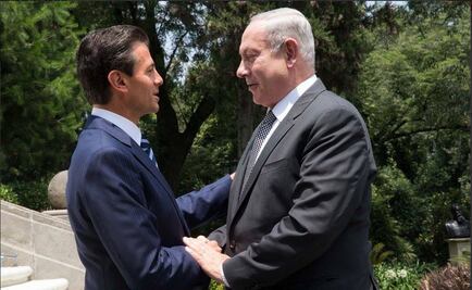 Peña Nieto se reúne con Netanyahu en Los Pinos