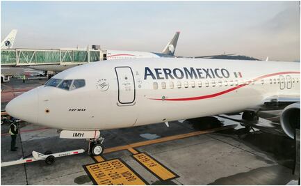 Aeroméxico: aterrizaje cancelado fue por avión en pista que demoró en desalojar
