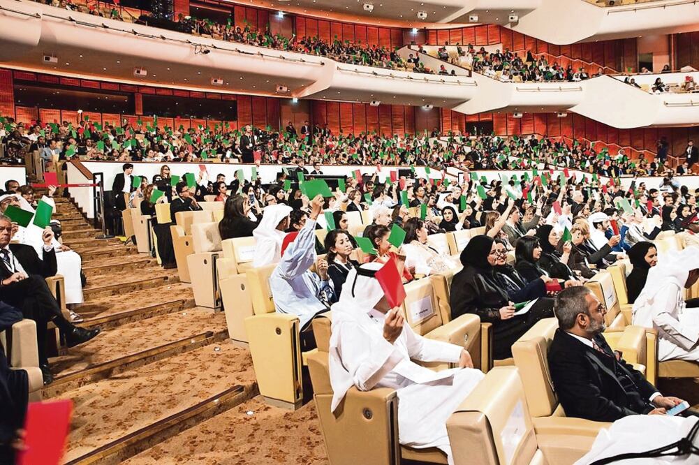 La Cumbre Mundial para la Innovación en Educación fue inaugurada bajo el lema “Coexiste, Cocrea: Aprendiendo a vivir y a trabajar juntos” (TOMADA DE INTERNET)