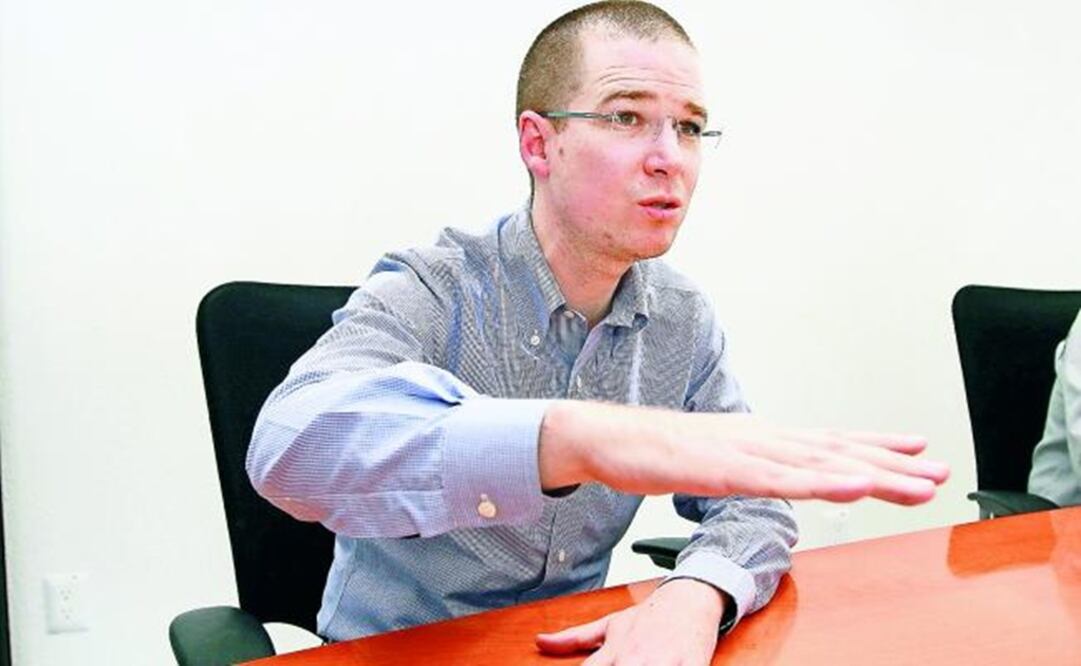 Ricardo Anaya, national leader of the PAN – File photo/EL UNIVERSAL