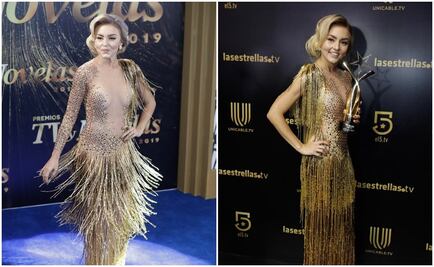 Arden las redes por vestido al revés de Boyer en premios TVyNovelas